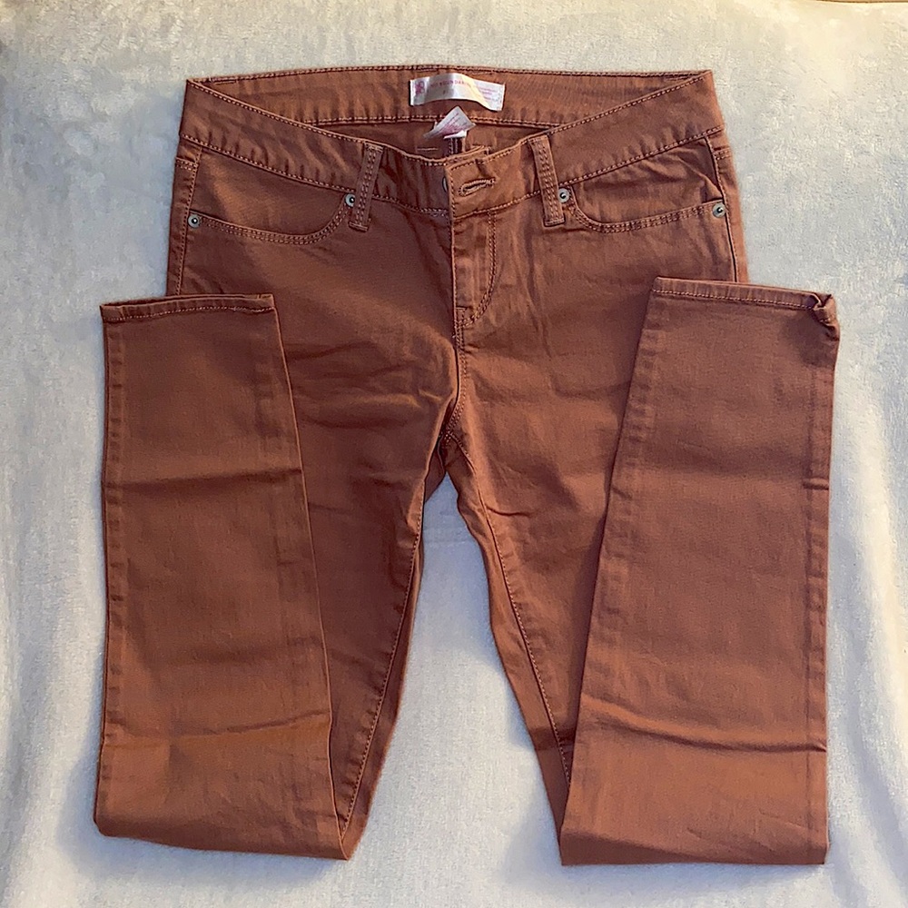 Rose Gold Skinny Jeans